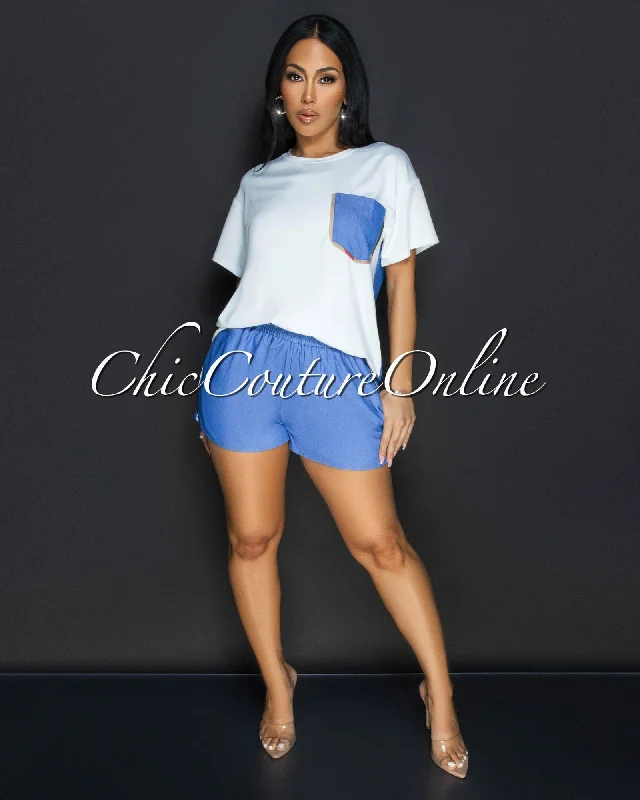 briya-white-chambray-shirt-shorts-set