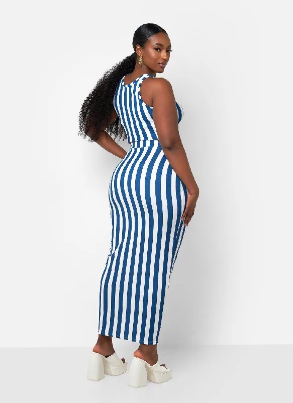 michelle-stripe-maxi-bodycon-skirt-white-navy