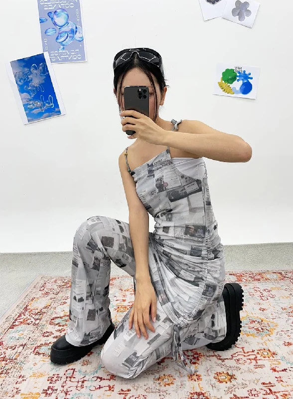 newspaper-print-pants-cy308