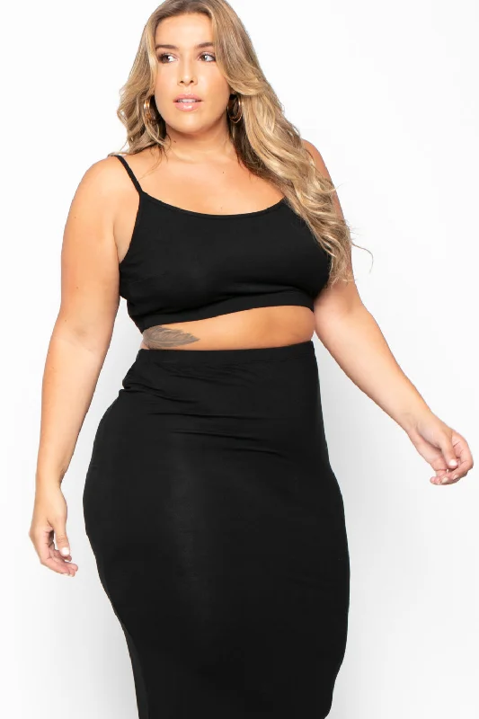 plus-size-connie-crop-top-skirt-set-black