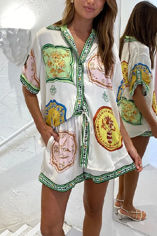 tropical-escapes-satin-unique-print-shirt-and-elastic-waist-pocketed-button-shorts-set