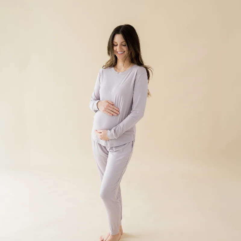 Women's Jogger Pajama Set in Wisteria