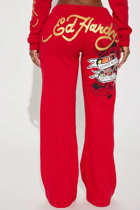 broken-hearts-ed-hardy-wide-leg-pant-red