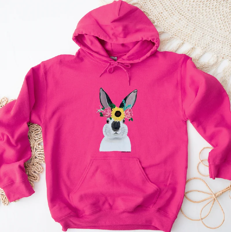 Rabbit Flower Hoodie (S-3XL) Unisex - Multiple Colors!