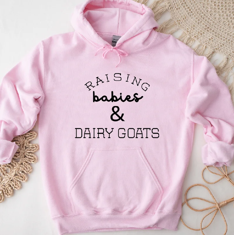 Raising Babies & Dairy Goats Hoodie (S-3XL) Unisex - Multiple Colors!