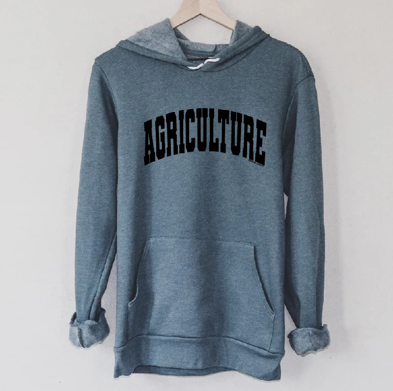 Varsity Agriculture Black Ink Hoodie (S-3XL) Unisex - Multiple Colors!