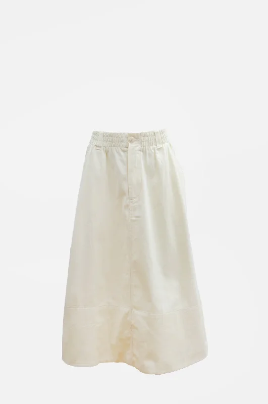 Karina Cotton Skirt Cream