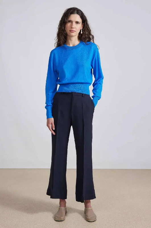 Rene Flare Trouser Midnight