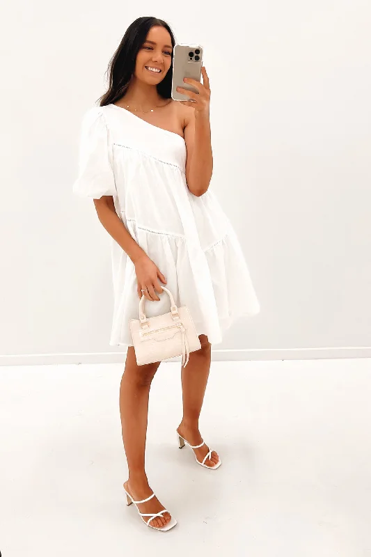 Chelsey Mini Dress White