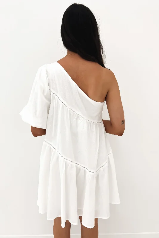 Chelsey Mini Dress White