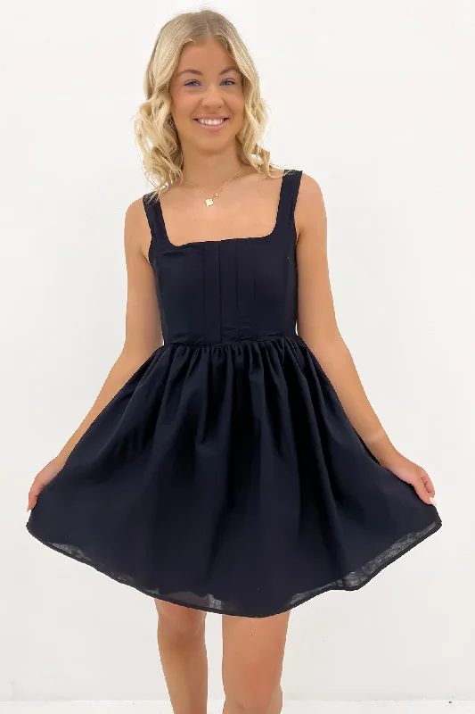 Fable Mini Dress Black