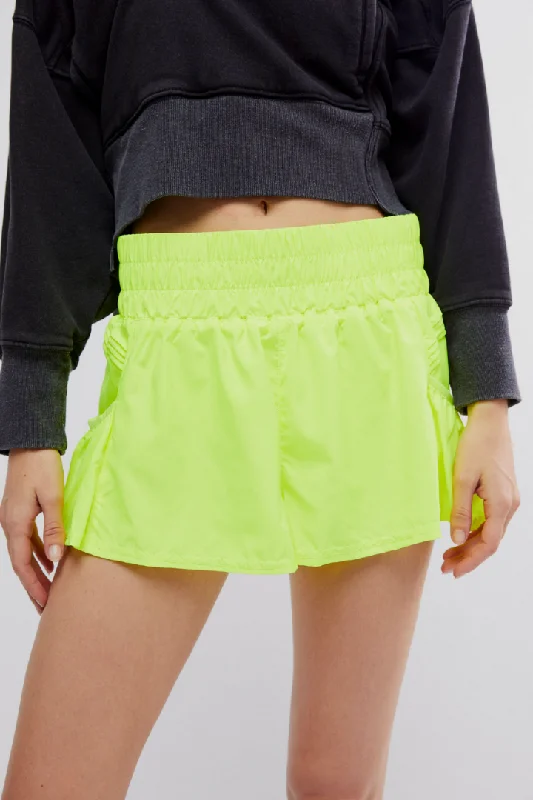 FP Movement: Get Your Flirt On Short-Highlighter Yellow