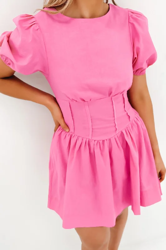 Freya Mini Dress Pink