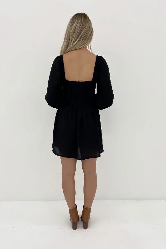 Gracie Mini Dress Black