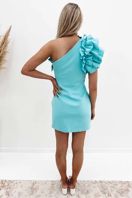 Homage Dress Aquamarine