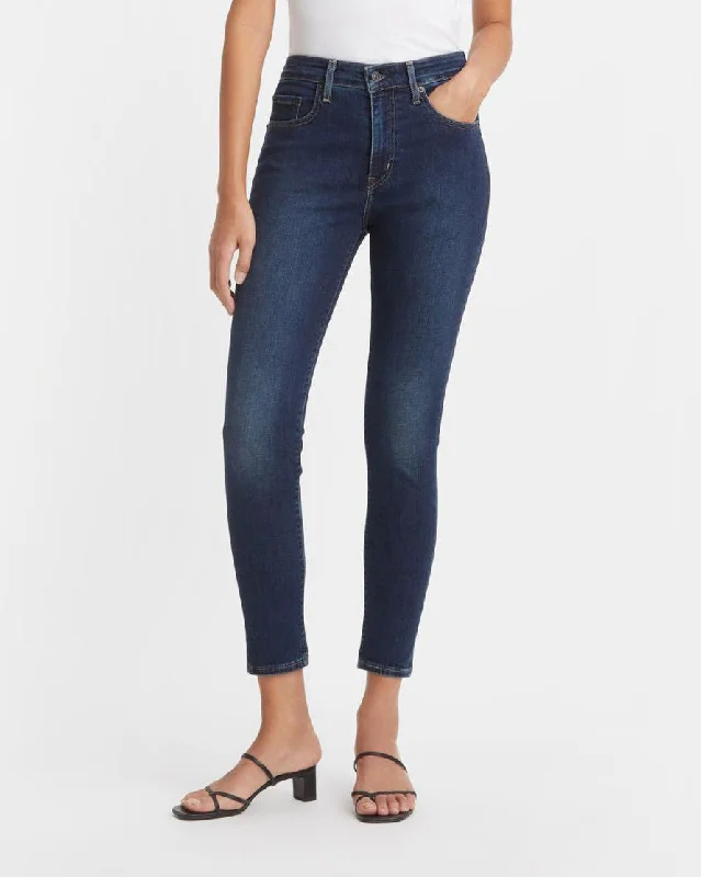 Levi's® Womens 721 High Rise Skinny Jeans - Blue Swell