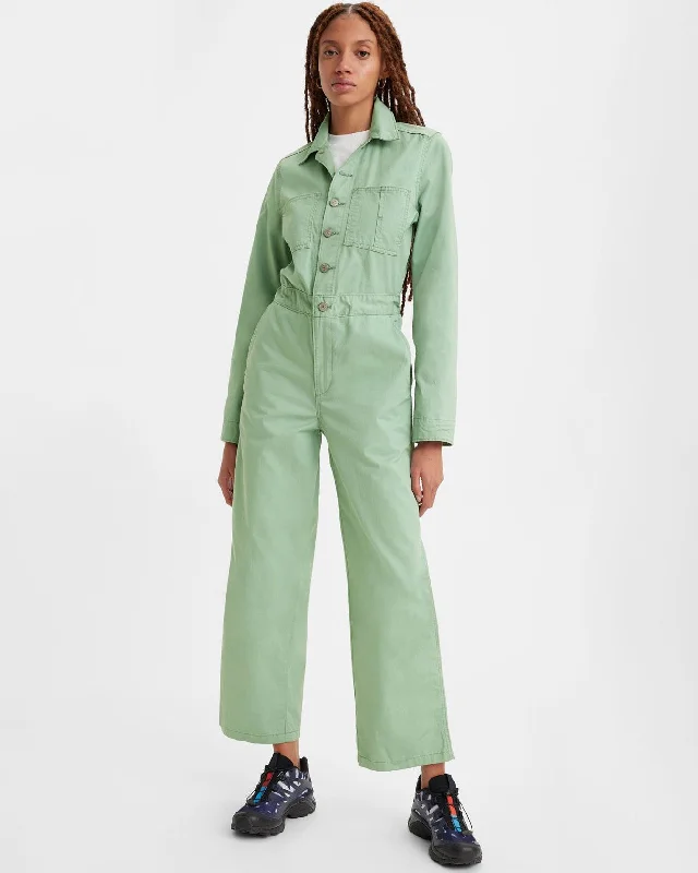 Levi's® Womens Iconic Jumpsuit - Granite Green