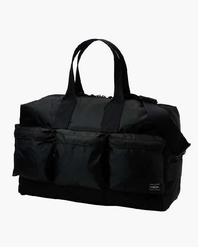 Porter-Yoshida & Co. Force 2-Way Duffle Bag - Black