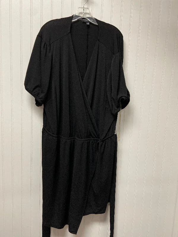 Black Romper Lane Bryant, Size 4x