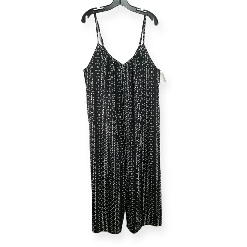 Black & White Jumpsuit Clothes Mentor, Size 2x