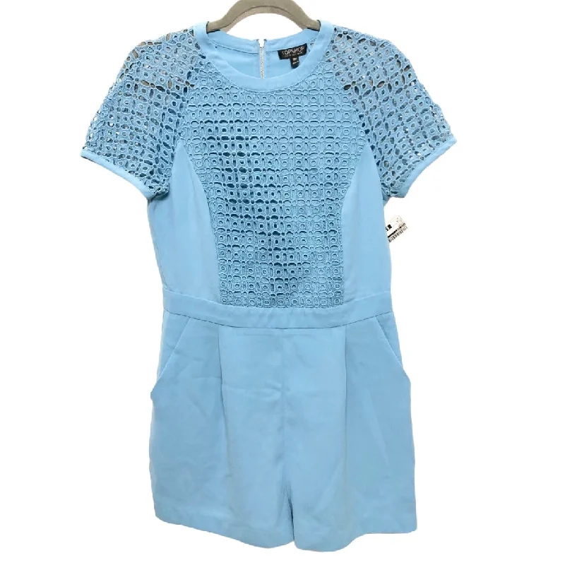 Blue Romper Top Shop, Size 6