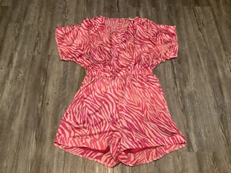 Pink Romper Clothes Mentor, Size M