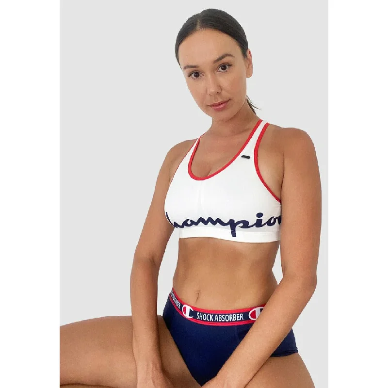 Active Wirefree Racerback Crop Top Sports Bra