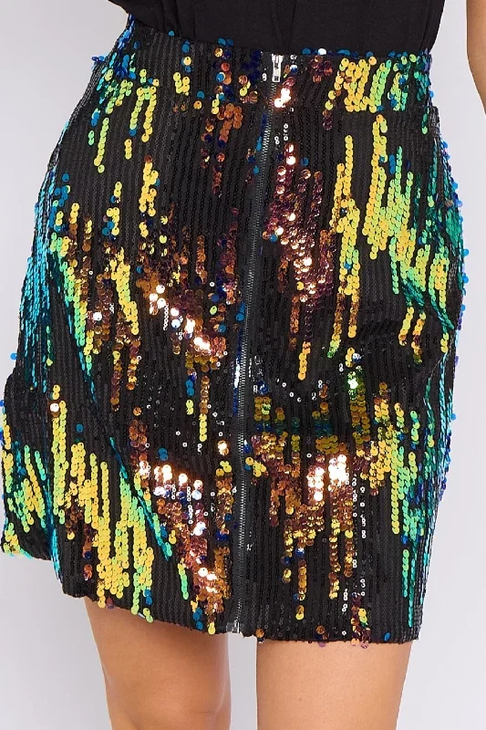 aftershock-london-skylar-multicolour-sequin-mini-skirt