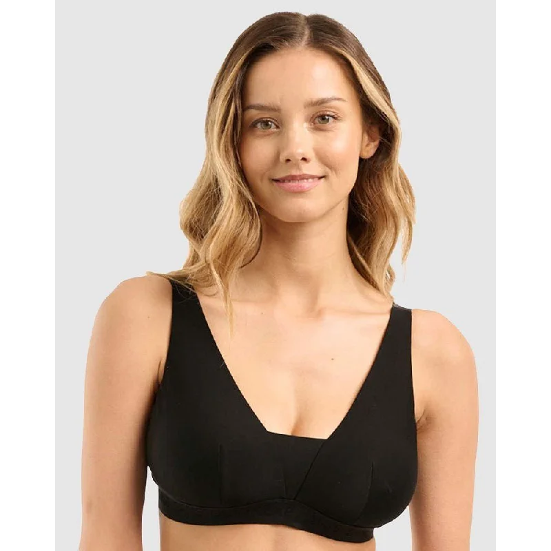 Alma Sporty Convertible-to-Racerback Wirefree Bralette