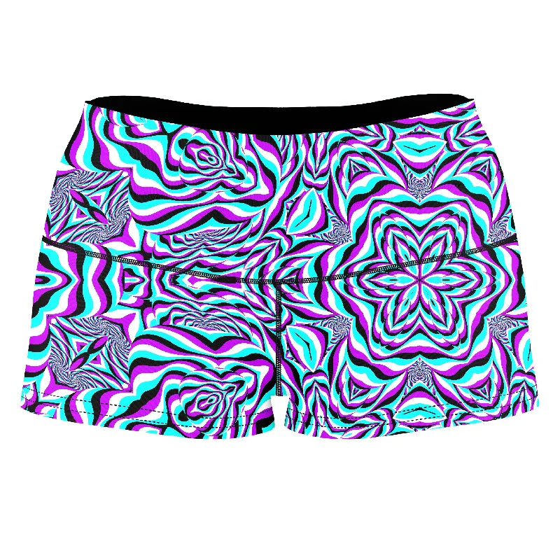 Aquarius High-Waisted Women's Shorts