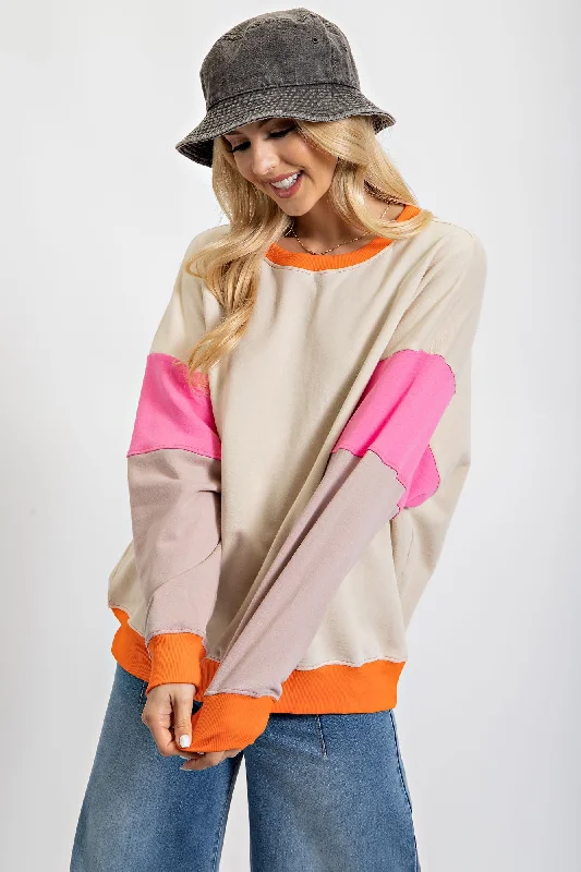 beige-color-block-maternity-sweatshirt