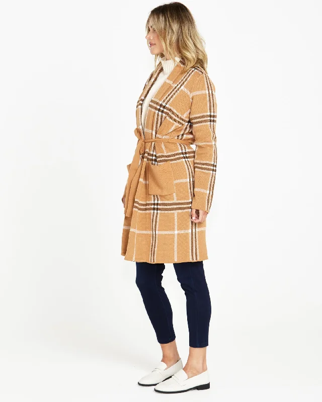 betty-basics-hampshire-cardigan-beige-plaid