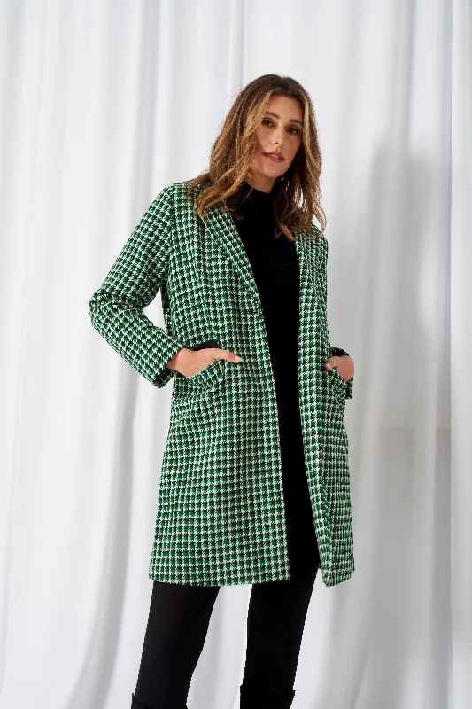 betty-basics-wanda-coat-green-houndstooth