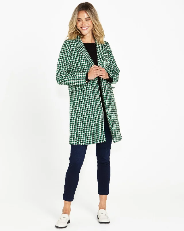 betty-basics-wanda-coat-green-houndstooth