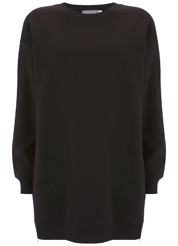 black-zip-long-sweatshirt