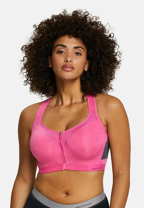 Brassière de sport avec coques Sport Tonic Fushia Purple