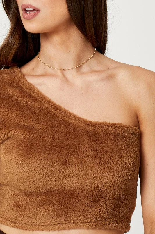 brown-one-shoulder-fluffy-knit-top-jc7180-f3-1