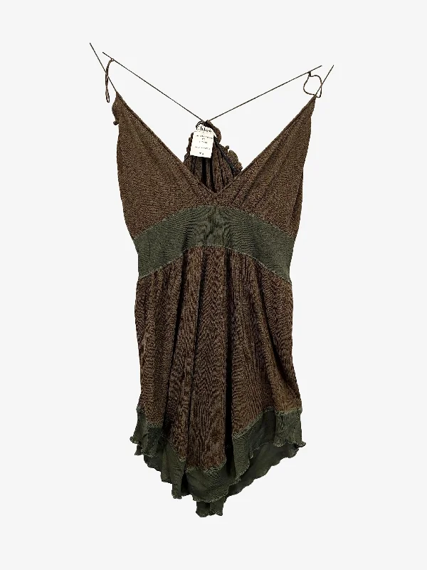 Chloe Delicate Forest Tank Top Size S