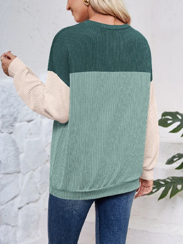 color-block-round-neck-long-sleeve-sweatshirt-1