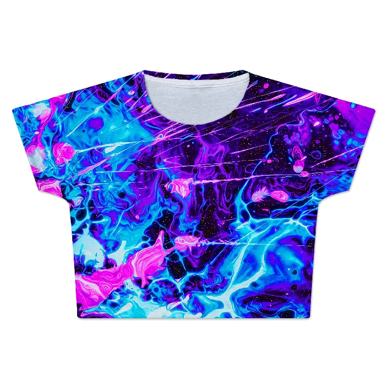 Cosmic Burst Crop Tee