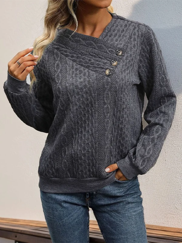 decorative-button-long-sleeve-sweatshirt