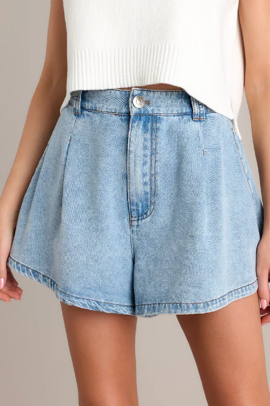 denim-depths-light-wash-poplin-cotton-shorts