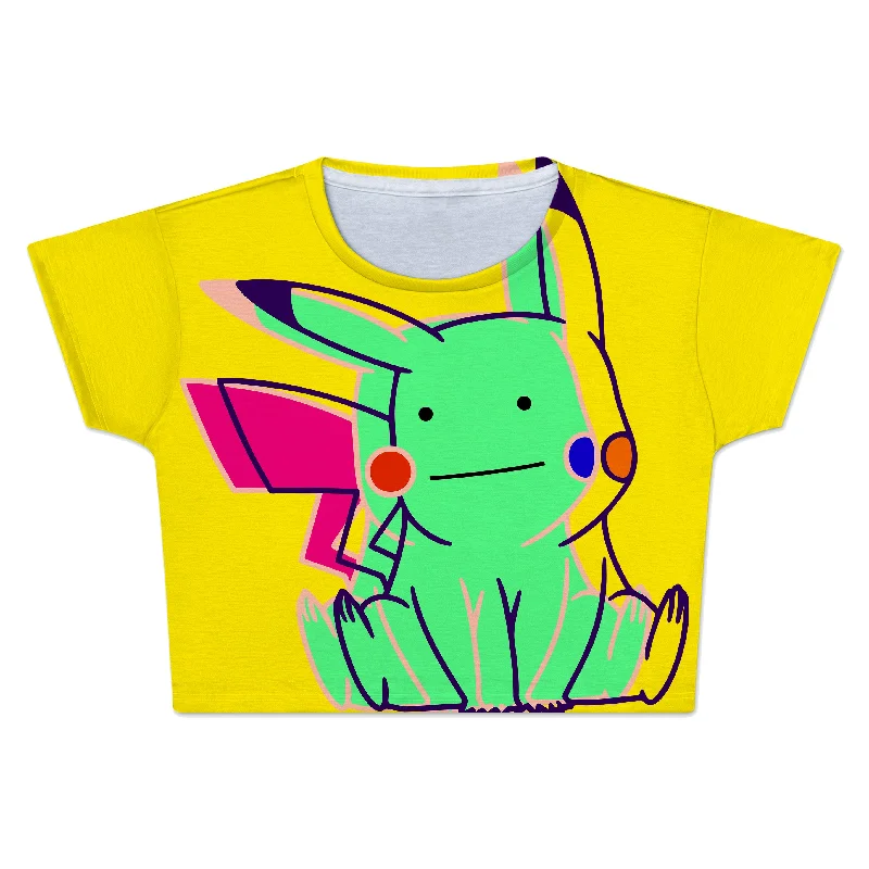 Ditto Pika Crop Tee