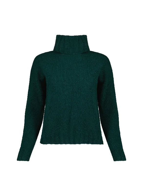 elle-recycled-cashmere-jumper-forest-green