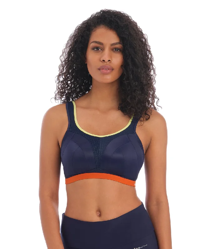 Freya Dynamic Non Wired Sports Bra in Navy Spice