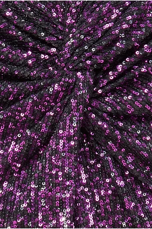 goddiva-knot-front-sequin-midi-skirt-purple