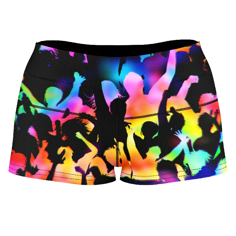 Good Vibes High-Waisted Women's Shorts