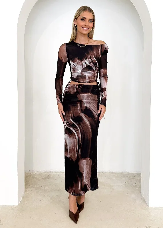 jestra-mesh-maxi-skirt-choc-abstract