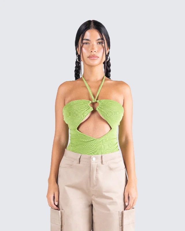 jolene-green-cropped-top