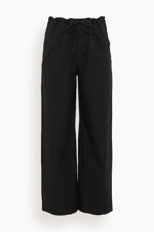 Kai Pant in Jet Black